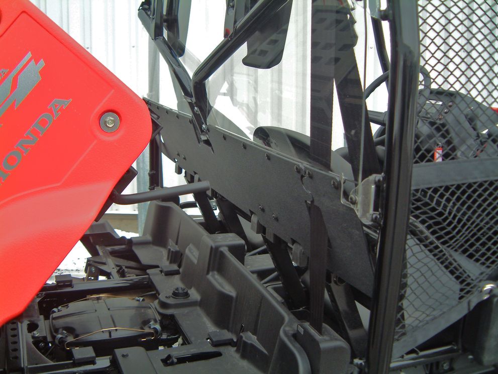 HONDA BIG RED HALF FOLDING WINDSHIELD