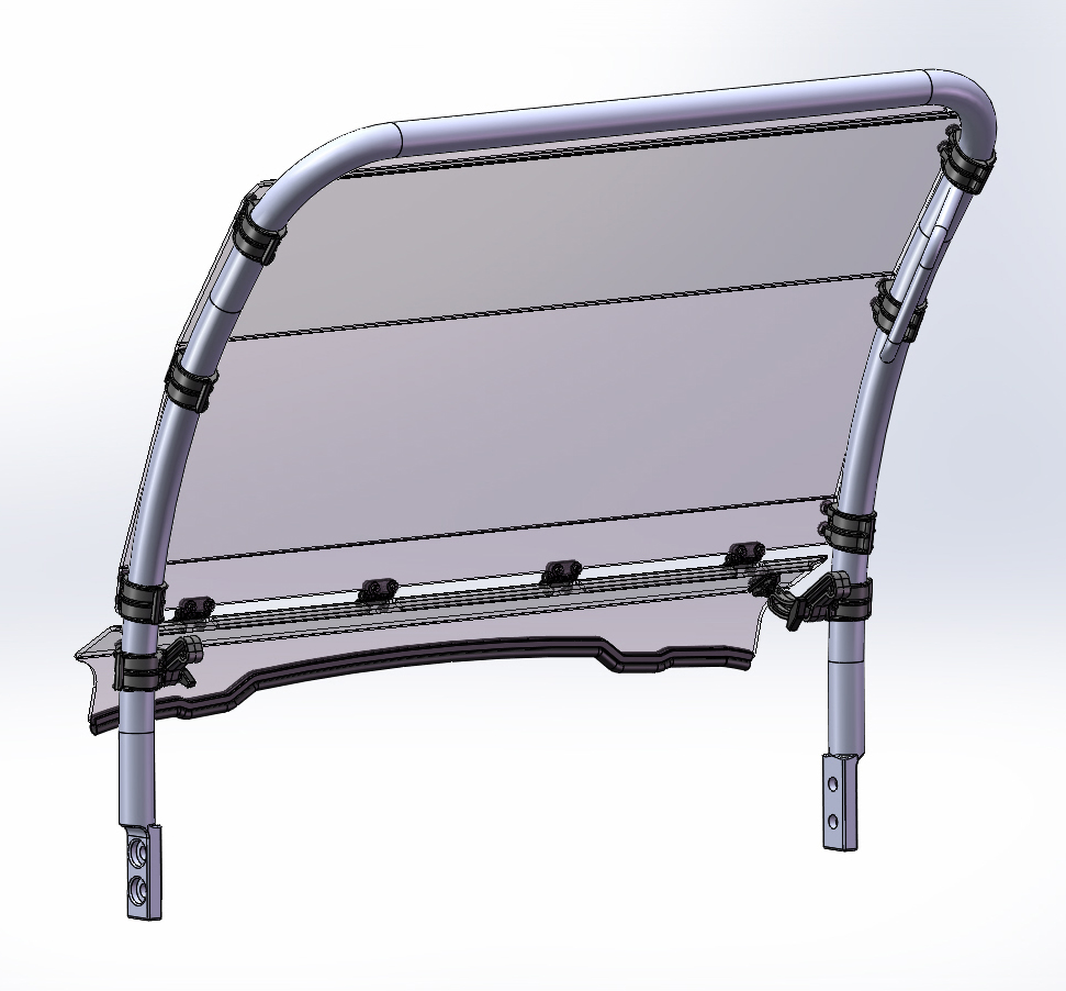 KAWASAKI MULE SX WINDSHIELD