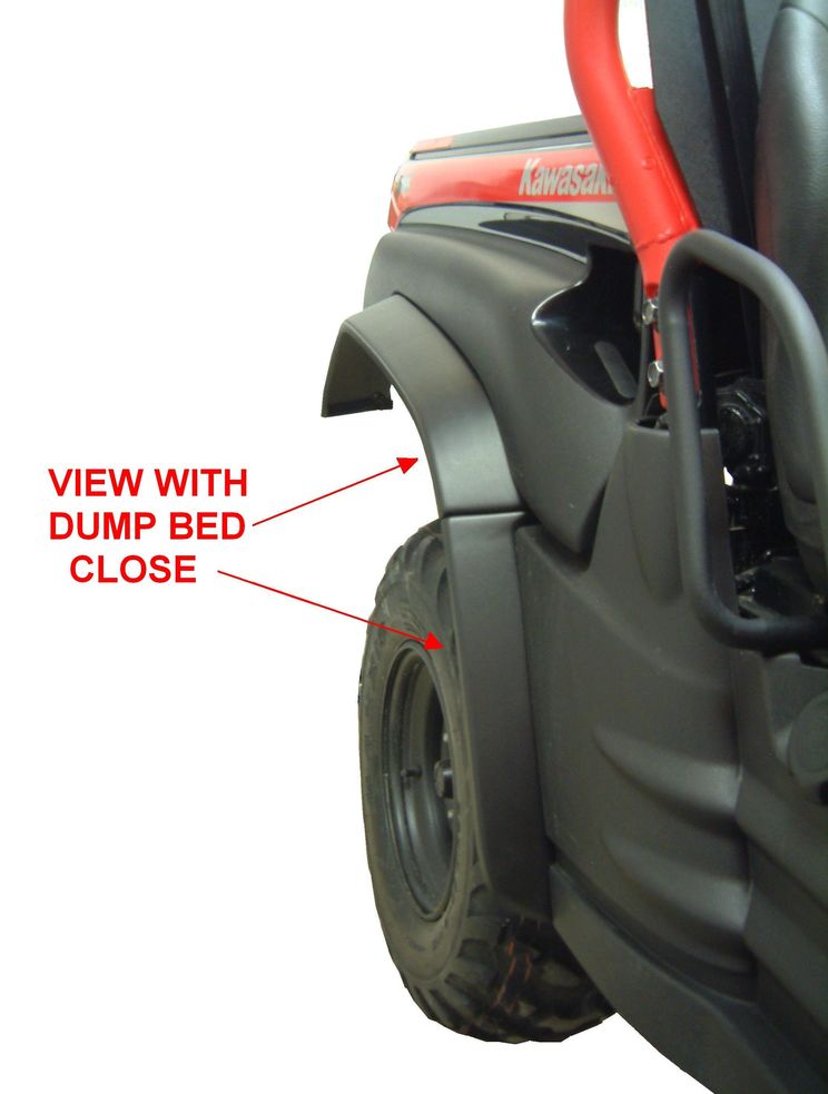 KAWASAKI TERYX OVERFENDERS
