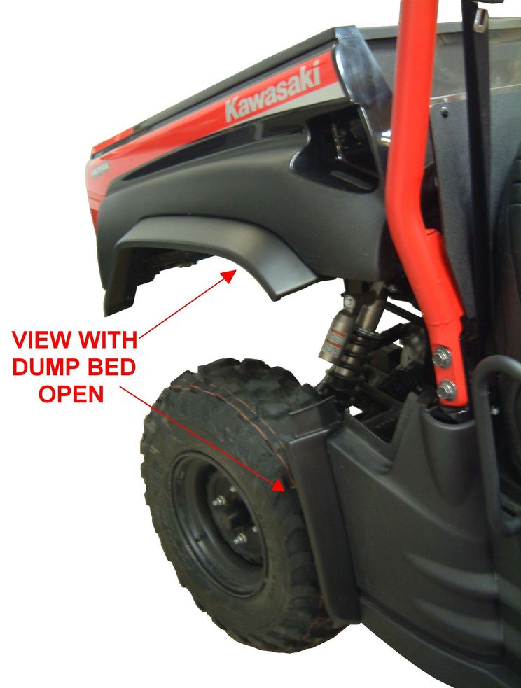 KAWASAKI TERYX OVERFENDERS