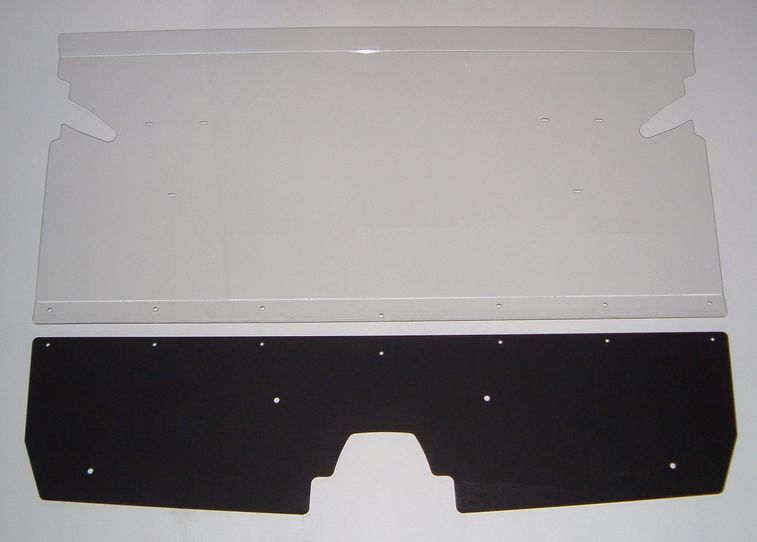 TERYX REAR SHIELD / BACK PANEL COMBO