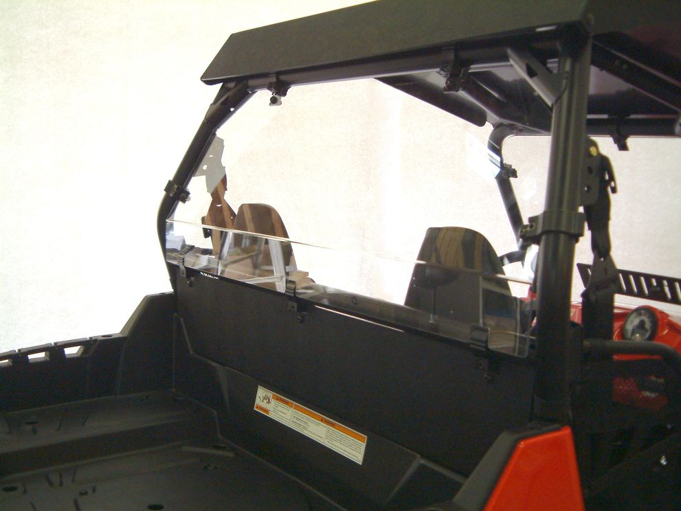 POLARIS RZR REAR WINDSHIELD/REAR PANEL COMBO