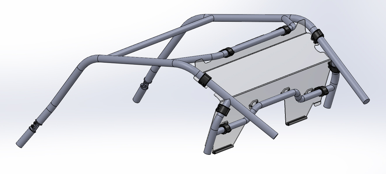 YAMAHA YXZ 2019 REAR WINDSHIELD